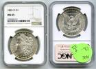 USA Dollar 1885-O Morgan Silver NGC MS65 Certified - New Orleans Mint - P32 -