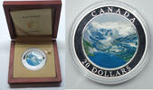 Kanada $20 Silver Canada Proof Coin Rocky Mountains Natural Wonders - P135 -