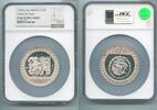 Weltmünzen 1992Mo Mexico Piedra De Tizoc 5 oz Onzas Silver Coin NGC PF 66 Certified - RK252 -