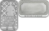 Anlagemünzen Because of the Brave Armed Forces Veteran 999 Silver 1 oz Art Bar ingot - LG798 -