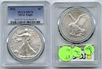 Anlagemünzen Dollar 2022 American Eagle 1 oz Silver PCGS MS70 Certified Bullion - P186 -