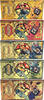 USA Banknoten Pokemon Pikachu Charmander Squirtle Eevee Bulbasaur 24K Gold Plated Bills - XS34 -