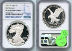 Anlagemünzen 2022-W Proof Silver Eagle 1 oz NGC PF70 Ultra Cameo First Releases - CA29 -