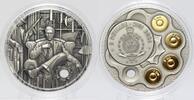Anlagemünzen 2024 The Gansgsters Lucky Luciano 2 Oz 999 Antiqued Silver $5 Niue Coin - JR185 -