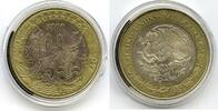 Weltmünzen 100 Pesos Mexico Bimetallic Guerrero Coin - Estados Unidos Mexicanos L908 -