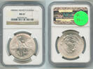 Weltmünzen 1983Mo Mexico 1 oz Onza NGC MS67 Silver Coin - RK332 -