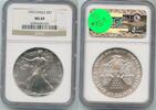 Bullion $1 Silver Eagle 1993  1 oz NGC MS69 Coin Certified- RK699