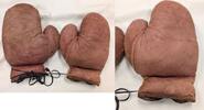 Other Antique Hutch Lace-Up Boxing Gloves Cincinnati Ohio Boxer - JK161 -