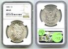 US Coins Dollar 1885 Morgan Silver NGC MS63 Certified - Philadelphia Mint - R595 -