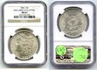 US Coins Dollar 1886 Morgan Silver NGC MS63 McClaren Collection Philadelphia Mint - R597 -