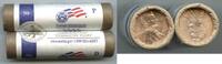 US Coins Penny 2009 Lincoln Formative Years Rolls - Philadelphia + Denver US Mint - R630 -