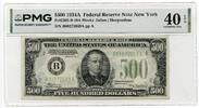 US Paper Money  1934-A $500 Federal Reserve Note New York PMG 40 EPQ Extremely Fine - R635