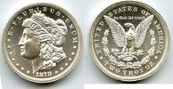 Bullion Morgan Dollar 1878  Tribute 999 Silver 2 oz Art Medal Round - R669  172,15 EUR  + 23,20 EUR frais d'envoi