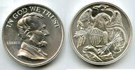Bullion Medal Abraham Lincoln America 999 Silver 2 oz Art  Round Bullion... 172,15 EUR  + 23,20 EUR frais d'envoi