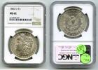 US Coins Dollar 1882-O Morgan Silver  NGC MS62 Certified - New Orleans M... 103,29 EUR  + 23,20 EUR frais d'envoi