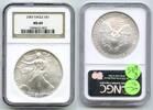Bullion Dollar 2007 American Eagle 1 oz Silver  NGC MS69 Certified Bulli... 77,47 EUR  + 23,20 EUR frais d'envoi