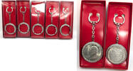 Publications & Supplies Dollar Large  Coin Keychain Bezels - Lot of 5 - ... 17,17 EUR  + 23,20 EUR frais d'envoi