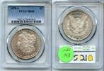 US Coins Dollar 1878-S Morgan Silver  PCGS MS62 - San Francisco Mint $1 ... 129,11 EUR  + 23,20 EUR frais d'envoi