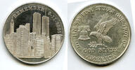 Bullion Medal Remember 9/11 Art  999 Silver 1 oz World Trade Center Amer... 107,59 EUR  + 23,20 EUR frais d'envoi