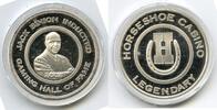 Bullion Medal Jack Binion Hall of Fame 999 Silver 1 oz  Round Horseshoe ... 107,59 EUR  + 23,20 EUR frais d'envoi