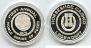 Bullion Medal First Annual World Series of Poker 999 Silver 1 oz  Round ... 107,59 EUR  + 23,20 EUR frais d'envoi