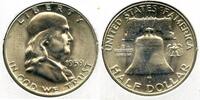 US Coins Half Dollar 1959 Franklin Silver  - Philadelphia Mint - R737  60,25 EUR  + 23,20 EUR frais d'envoi