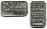 Bullion Medal 1993 Cleveland County Fair Shelby Kiwanis 999 Silver 1 oz ... 129,11 EUR  + 23,20 EUR frais d'envoi