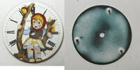 Other New York Standard 18 S Hummel Girl In Apple Tree Pocket Watch Dial - LW408 -