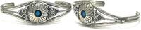Other Sterling Southwest Signed Navajo Richard Begay Turquoise 6 Cuff Bracelet AJ015 -