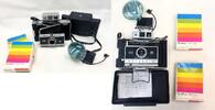 Other Polaroid Automatic 250 Land Vintage Camera 108 Film Camera Flash Lot of 4 -AJ042 -