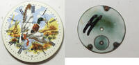 Other Hampden 16 Size Mallard Drake Duck Wetlands Pocket Watch Porcelain Dial LW432 -