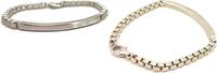 Other Sterling Tiffany & Co. Elsa Peretti Venetian I.D. 7in Box Chain Bracelet - AJ058 -
