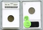 US Coins Dime 1844 Seated Liberty Silver ANACS VG 8 Certified - R888 -