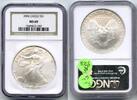 Bullion Dollar 2006 American Eagle 1 oz Silver NGC MS69 Certified Bullion - R922 -