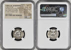 CARIA. Islands off Caria. Rhodes. AR Didrachm (6.72 gms), ca. 305-275 B.C. NGC V -