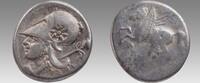 CORINTHIA, Corinth. Circa 350/45-285 BC. AR Stater (21mm, 8.28 g, 8h). Pegasos f -