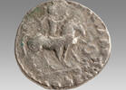 Azes II silver tetradrachm, 35 BC - 5 AD. Size 23 mm, weight 8.51 grams. One of -