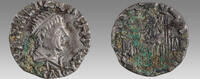 AR Drachm INDO-GREEK KINGDOMS. Bactria. Hermaeus Soter (ca. 105-90 BC). AR drachm (16mm, 2 -