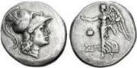 Ar Tetradrachm PAMPHYLIA, Side. Circa 205-100 BC. AR Tetradrachm (28.5mm, 16.53 g, 12h). Ste–, -