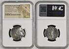 KINGDOM OF MACEDON AR Tetradrachm Macedonian Kingdom – Alexander III the Great (336–323 BC) Silver Tetradrachm NGC -