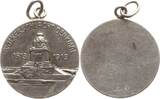 Sachsen, Stadt Leipzig Kleine tragbare Medaille 1913 Auf die Jahrhundertfeier der Völkerschlacht bei Leipzig, Punze Ges. Gesch. SUP-