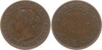 Kanada 1 Cent Victoria, 1837 - 1901 -