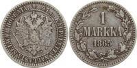 Finnland 1 Markka Alexander II. von Russland, 1855 - 1881 -