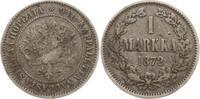 Finnland 1 Markka Alexander II. von Russland, 1855 - 1881 -