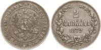 Finnland 2 Markkaa Alexander II. von Russland, 1855 - 1881 -