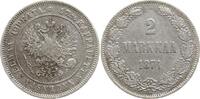 Finnland 2 Markkaa Alexander II. von Russland, 1855 - 1881 -