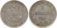 Finnland 1 Markka Alexander III. von Russland, 1881 - 1894 -