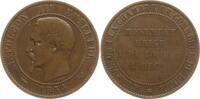 Frankreich, Königreich Module de 10 Centimes Napoleon III., 1852 - 1870, Errichtung des Denkmals für Napoleon I. in Lille -