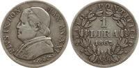 Vatikan 1 Lira Pius IX., 1846 - 1878 -