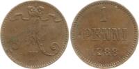 Finnland Penni Alexander III. von Russland, 1881 - 1894 -